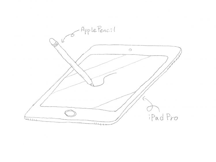 iPad Pro + Apple Pencil のイラストを書いてみた。 | yamashitakoji.com